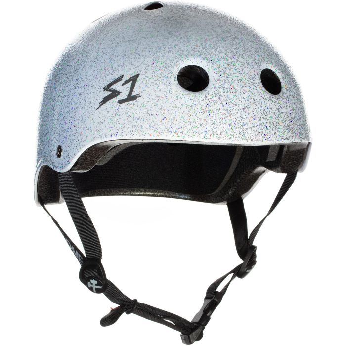 S-ONE Helmet Lifer White Gloss Glitter