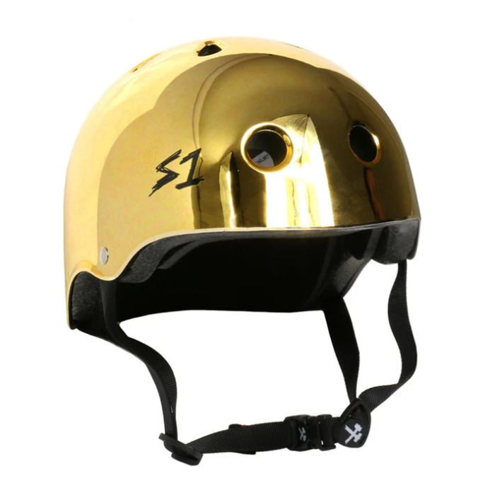 S-ONE Helmet Lifer Gold Mirror Gloss
