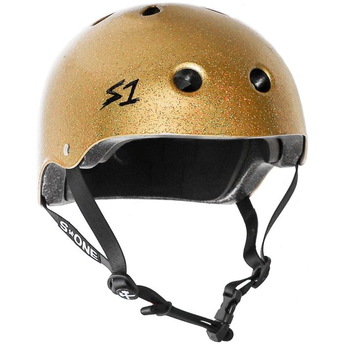 S-ONE Helmet Lifer Gold Gloss Glitter