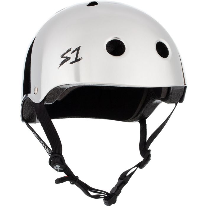 S-ONE Helmet Lifer Silver Mirror Gloss