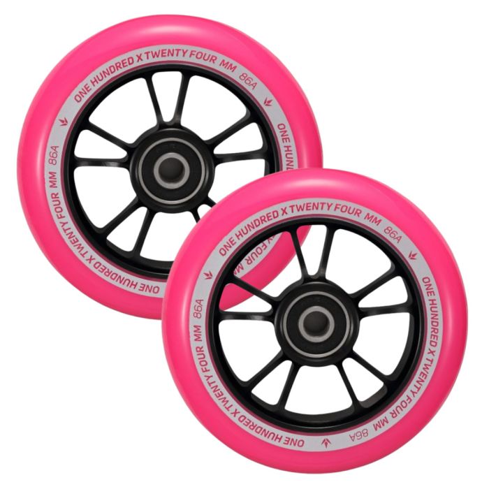 BLUNT SCOOTERS Wheels 10 Spokes 100mm Noir/Rose